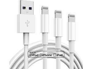 3 Pack Apple MFi Certified iPhone Charger Cable 6ft Apple Lightning to USB Cable Cord 6 Foot 24A Fast ChargingApple Phone Long Chargers for iPhone 13121111Pro11Max XXSXRXS Max876