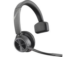 Plantronics Poly Voyager 4310 UC Wireless Headset, USB-C - Mono - USB Type C - Wired/Wireless - Bluetooth - 164 ft - 20 Hz - 20 kHz - Over-the-head - Monaural - Ear-cup - 4.92 ft Cable - Noise Cancel