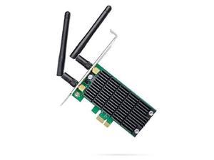 AC1200 PCIe WiFi Card(Archer T4E)- 2.4G/5G Dual Band Wireless PCI Express Adapter, Low Profile, Long Range Beamforming, Heat Sink Technology, Supports Windows 11/10/8.1/8/7/XP