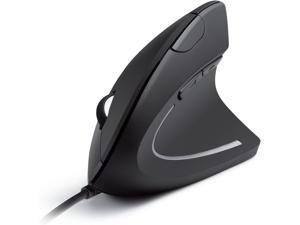 Ergonomic Optical USB Wired Vertical Mouse 1000/1600 DPI, 5 Buttons CE100