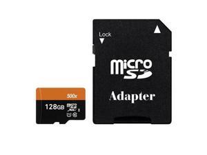 MEMZI PRO 128GB Class 10 80MB/s Micro SDXC Memory Card with SD Adapter and Micro USB Reader for HTC U Series Cell Phones