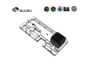 Bykski Waterway Block Pump High Performance RGB LED Light Build for PC Computer Case Liquid Cooler for NZXT H510 Flow 5V 3Pin RBW Lights