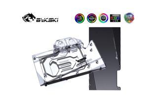 Bykski GPU Waterblock Water Cooler GPU Cooling Block Cooler for NVIDIA RTX 3080 Founders EIDITION 12V 4Pin RGB Lights
