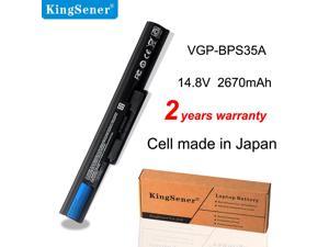 KingSener 2670mAh VGPBPS35A Laptop Battery For Sony BPS35 VGPBPS35 For VAIO Fit 14E VAIO Fit 15E Series SVF1421X2EB SVF15217SC
