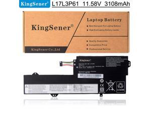 Kingsener L17L3P61 L17M3P61 L17C3P61 3108mAh Laptop Battery For Lenovo IdeaPad 320S13IKB Yoga 33011IGM72012IKB Flex 611IGM xiaoxin 700013 81AK