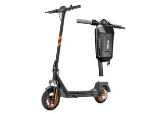 Electric Scooter for Adults with 10" Solid Tires & 500W Motor,Up to 21Mph & 24 Miles Long-Range,3 Speed Cruise Modes,Folding Electric Scooters for Adults Teenagers With Scooter Bag
