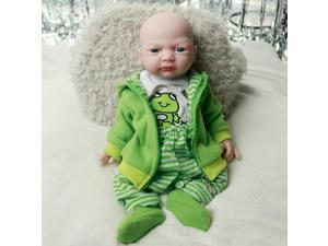 COSDOLL 17 inch Real Soft Silicone Newborn Baby Dolls 29 KG Full Solid Silicone Reborn Baby Doll Blank Dolls Baby Girl Active