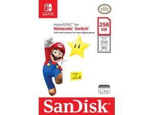Sandisk UHSI microSDXC For Nintendo Switch 256GB SDSQXAO256GGN3ZN