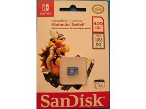 Sandisk UHSI microSDXC For Nintendo Switch 400GB SDSQXAO400GGN3ZN