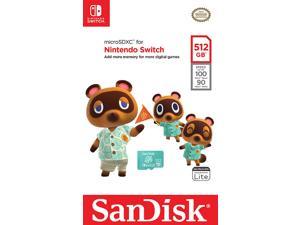 Sandisk UHSI microSDXC For Nintendo Switch 512GB SDSQXAO512GGN3ZN