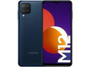 Samsung Galaxy M12 M127F/DS (Without Handsfree & NFC) (64GB/4GB, Black)