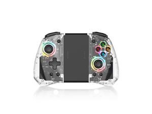Joypad Controller for Nintendo SwitchSwitch OLEDWireless Joy Con Replacement Switch for Joycon Controller 8 Colors Breathing Adjustable RGB LED Joypad Controller with TurboAsymmetrical Vibration6