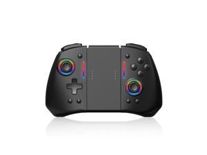 Joypad Controller for Nintendo SwitchSwitch LiteSwitch OLEDWireless Joy Con Replacement Switch for Joycon Controller 8 Colors Breathing Adjustable RGB LED Joypad Controller with TurboVibration6A