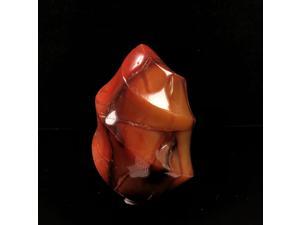 Energy Crystal Red Flame/Red Agate Flame Mineral Reiki Healing/Computer Demagnetization Decoration Proce