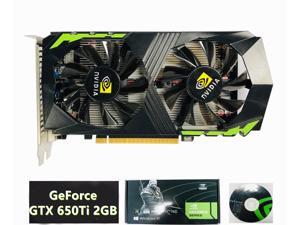 Video Card GeForce GTX 650 Ti 2GB DDR5 for PUBG Game for peace Desktop computer high-definition large game graphics card