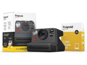 Polaroid Originals Now IType Instant Camera and Film Bundle  Everything Box Black 6026
