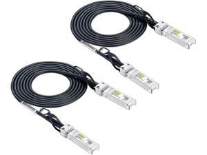 Netgear Ubiquiti D-Link 10GBASE-CU Passive Direct Attach Copper Twinax SFP Cable for Cisco SFP-H10GB-CU2.5M ZTE Devices 2.5m 10G SFP+ DAC Cable Mikrotik Supermicro 