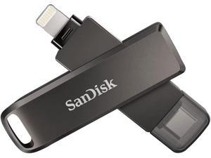 SanDisk 64GB iXpand Flash Drive Luxe for iPhone and USB Type-C Devices - SDIX70N-064G-GN6NN