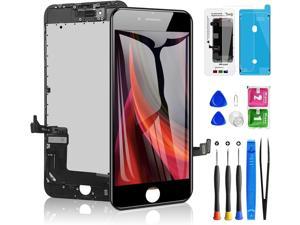 for iPhone 8 Plus Screen Replacement Black 5.5 Inch, Diykitpl 3D Touch LCD Digitizer Display for iPhone 8 Plus, with Repair Tools Kit for A1864,A1897,A1898 Glass Screen