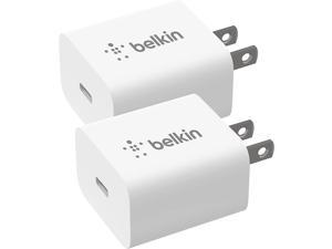 USB-C Wall Charger 20W PD Fast Charging USB-C Adapter Ultra Compact Type C Port Mini Charging Block for iPhone 13 13 Pro 12 12 Pro 12 Pro Max 11 Pro Max Samsung Galaxy and more (2-Pack)