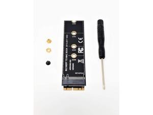 WorldwideSupermarket, M.2 NVME Upgrade Adapter Card - 80mm, Black