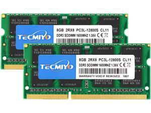 Adamanta 16GB 2x8GB Laptop Memory Upgrade for Select Toshiba Satellite DDR3L 1600Mhz PC3L-12800 SODIMM 2Rx8 CL11 1.35v Notebook RAM DRAM 
