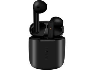 Wireless Earbuds Bluetooth 50 Headphones with Charging Case IPX8 Waterproof 3D Stereo Air Buds inEar Ear Buds Builtin Mic Open Lid Auto Pairing for AndroidSamsungApple iPhone  Black