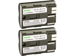 Replacement Battery for Canon Digital Camera 2200mAh, 7.4V, Li-Ion 2 Pack Replacement Battery for Canon ZR-90