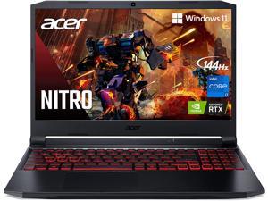 Acer Nitro 5 Thin Laptop,Intel Core i7-11800H, NVIDIA GeForce RTX 3050 Ti Laptop GPU, 16GB DDR4  2TB PCIe SSD, 15.6" FHD 144Hz IPS Display, Backlit Keyboard, Bluetooth Webcam Gaming Win10 Pro