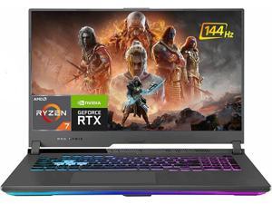 ASUS Flagship ROG Strix G17 Gaming Laptop, AMD Octa-Core Ryzen 7 4800H, VR Ready GeForce RTX 3060 6GB, 64GB DDR4  4TB PCIe SSD, 17.3 FHD 144HZ IPS LED, RGB Backlit Keyboard, Wifi 6, HDMI, Win10 Pro