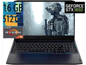 Lenovo IdeaPad Gaming 3 15 Laptop AMD Ryzen5 5600H ProcessorBeats i79750H GTX 1650 4GB Graphics 16GB DDR4 512GB PCIe SSD 156 FHD Display Backlight Keyboard WiFi Bluetooth Windows 11