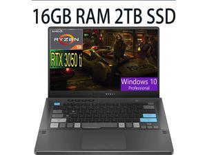 ASUS ROG Zephyrus G14 14 Special Edition Gaming Laptop AMD 8Core Ryzen 9 5900HS Beat i710370H GeForce RTX 3050 Ti 4GB 16GB DDR4 2TB PCIe SSD 14 WQHD 2560 x 1440 Display Windows 10 Pro