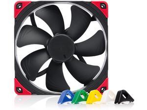 Noctua NF-A14 PWM chromax.Black.swap, Premium Quiet Fan, 4-Pin (140mm, Black)
