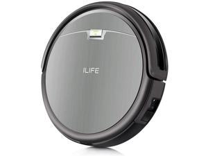 ILIFE A4s Robot Vacuum, Remote Control, Strong Suction, Over 110mins Run time, Self-Charging, Slim, Quiet, Ideal for Hard Floors to Medium Carpets