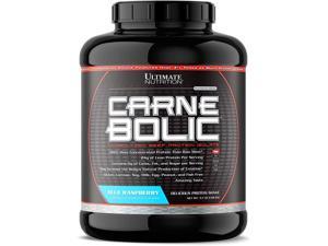 Ultimate Nutrition Carnebolic Hydrolyzed Beef Protein Isolate Powder-Paleo and Keto Friendly-Zero Carbs, Zero Fat, Zero Sugar or Soy, Gluten and Lactose-Free, Blue Raspberry, 60 Servings