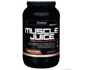 Ultimate Nutrition Muscle Juice Revolution Weight and Lean Muscle Mass Gainer Protein Powder with Glutamine, Micellar Casein and Time Release Complex Carbohydrates, Chocolate, 4.69 Pounds