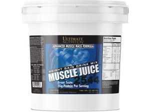 Ultimate Nutrition Muscle Juice 2544 Whey Protein Isolate-Weight Gain Drink Mix- 55 Grams of Protein Per Serving, Vanilla, 10 Pounds