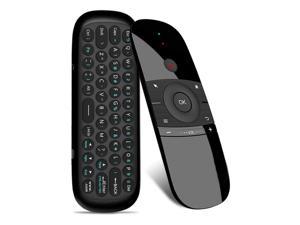 W1 Remote 24G Wireless Keyboard Multifunctional Remote Control for Nvidia ShieldAndroid TV BoxPCProjectorHTPCAllinone PC