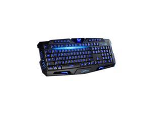 City Fangyuan HK-M200 Tricolor Backlight Ergonomic Gaming Keyboard