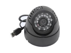 K802 USB Motion Detection Night Vision Home Security DVR Dome Camera TF Card Slot Surveillance camera card surveillance camera 10 m infrared conch K802 TF card storage USB camera
