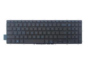 New Black Backlit US English Keyboard blue font For Dell G3 15 3500 3590 3579 3779 G5 5587 5590 G7 7588 7590 17 7790 Inspiron 5565 5567 Gaming 7566 7567 5765 5767