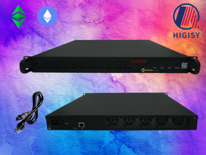 New Release Jasminer X4 Miner 1U Server Architecture 520MH/s Hashrate 240W Power Consumation ETH Miner Ethereum Miner Supply and Guaranty by HIGISY 180 Days