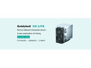 New Goldshell CK LITE Miner CKB Miner 6.3TH/s 1200W Nervous Network Miner Better than CK BOX / CK5 / CK6