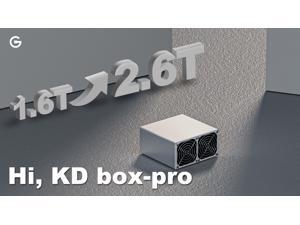 New Goldshell KD BOX Pro 2.6T/s KDA Miner With PSU Upgrade Version From Goldshell KD BOX