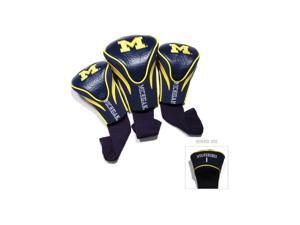 Team Golf 3 Pack Contour Headcovers Michigan Wolverines