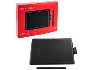 One by Wacom Student Drawing Tablet for Windows PC, Mac and Certified Works with Chromebook, Small