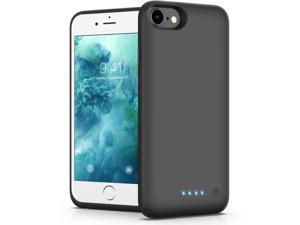 The Regular One Only, Not The Plus+ Rechargeable Protective Extended Battery Pack Charging Case Support Wired Earphones Slim Portable Charger Case iPhone 6/ 6S/ 7/8 