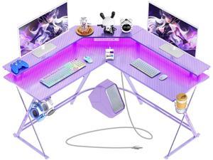 seven warrior l shaped gaming desk