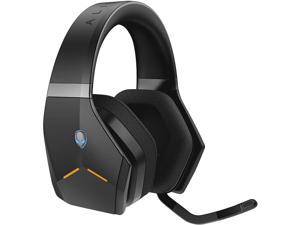 Alienware Wireless Gaming Headset–Aw988 –7.1 Surround Sound- RGB Alienfx -Boom Noise-Cancelling Mic -sports Fabric Earcups -Works W/ PS4, Xbox One, Nintendo Switch & Mobile Devices Via 3.5mm Connector
