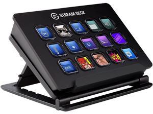 Elgato Stream Deck  Custom A 15 Pack of LCD Key with Live Content Create Controller (Authorized Distributor, 1 Year Manufacturer Warranty)